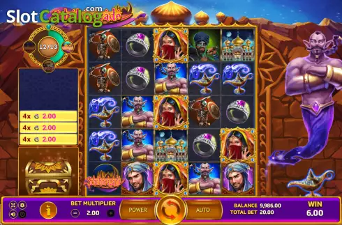Скрин2. Scheherazade слот