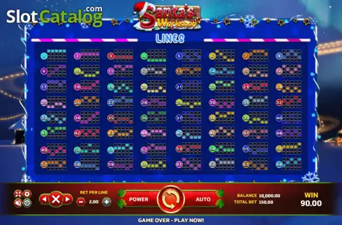 Скрин8. Santa's Workshop (Eurasian Gaming) слот