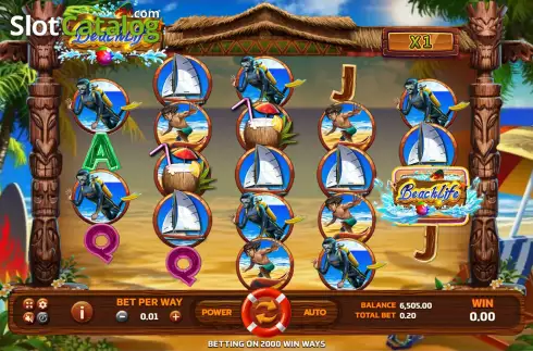 Скрин2. Beach Life (Eurasian Games) слот