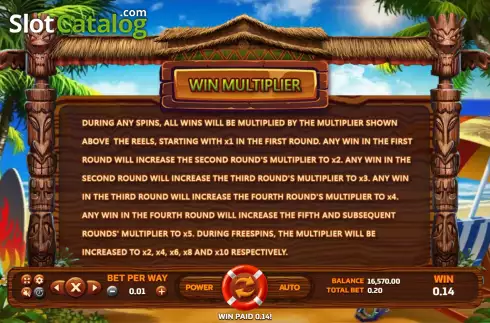 Скрин9. Beach Life (Eurasian Games) слот