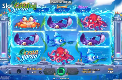 Скрин3. Ocean Spray слот
