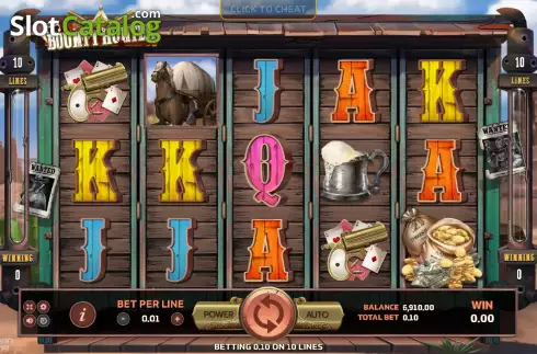Скрин2. Bounty Hunter (Eurasian Gaming) слот