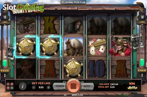 Скрин3. Bounty Hunter (Eurasian Gaming) слот