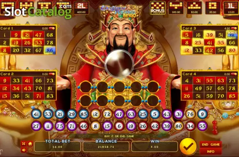 Скрин3. Caishen Riches Bingo слот