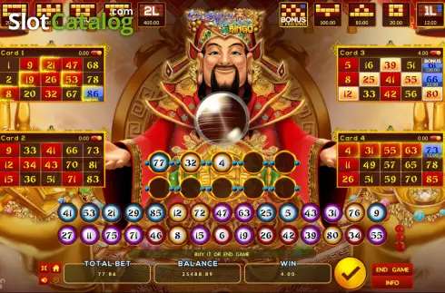 Скрин4. Caishen Riches Bingo слот