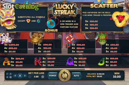 Скрин8. Lucky Streak (Eurasian Gaming) слот