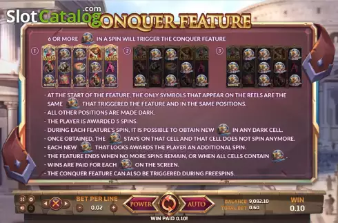 Скрин7. Ancient Rome слот