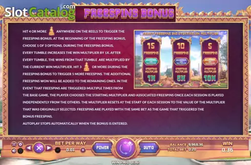 Скрин6. Talisman (Eurasian Gaming) слот