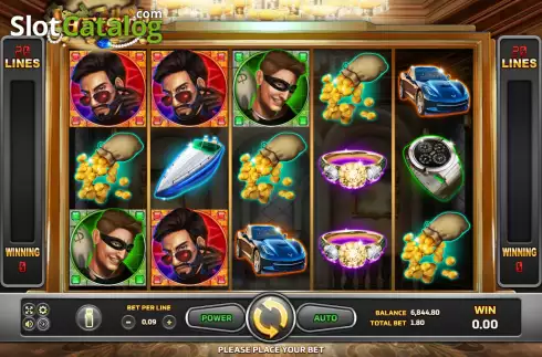 Скрин2. Heist (Eurasian Gaming) слот