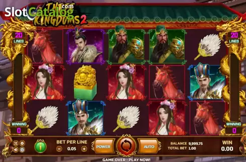 Скрин2. Three Kingdoms 2 слот