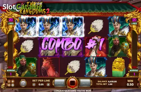 Скрин3. Three Kingdoms 2 слот