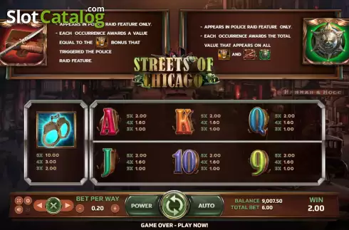 Скрин7. Streets of Chicago слот