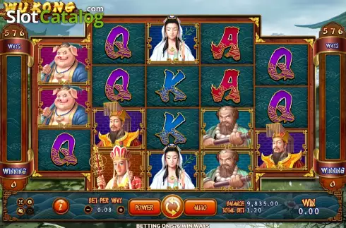 Скрин2. Wukong (Eurasian Gaming) слот