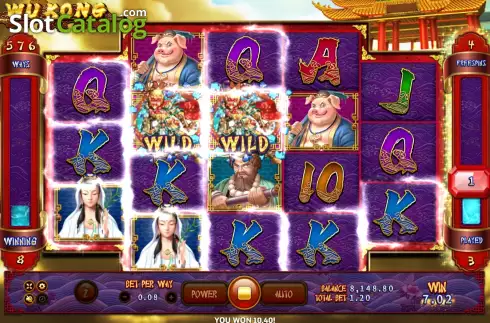 Скрин8. Wukong (Eurasian Gaming) слот