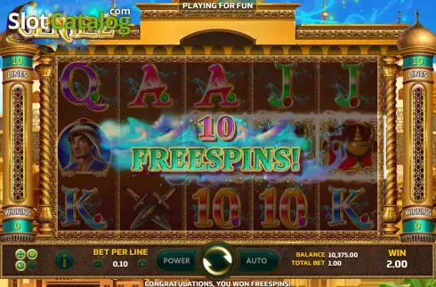 Скрин7. Genie 2 слот