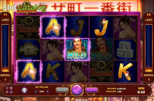 Скрин4. Yakuza (Eurasian Gaming) слот