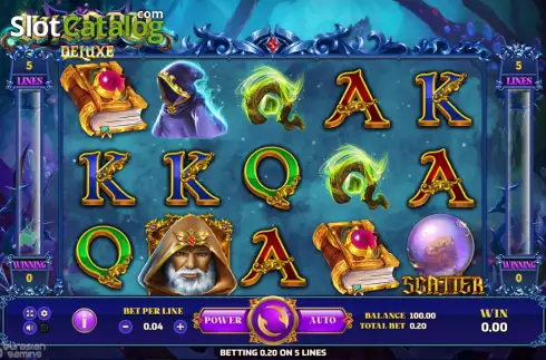 Скрин2. Wizard Deluxe слот