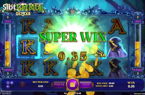 Скрин3. Wizard Deluxe слот
