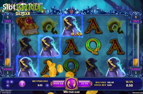 Скрин4. Wizard Deluxe слот