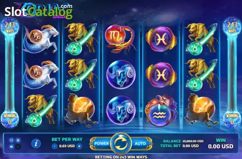 Скрин2. Zodiac Deluxe слот