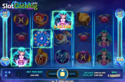 Скрин4. Zodiac Deluxe слот