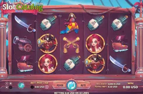 Скрин2. Buccaneer Deluxe слот