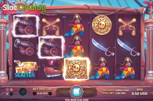 Скрин4. Buccaneer Deluxe слот