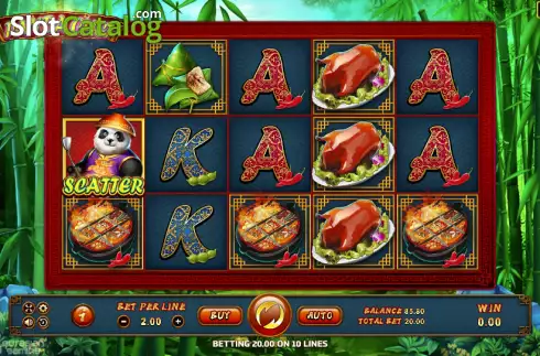 Скрин2. Panda Chef (Eurasian Gaming) слот