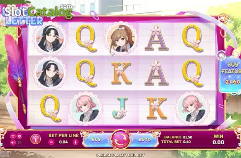 Скрин2. Love Letter слот