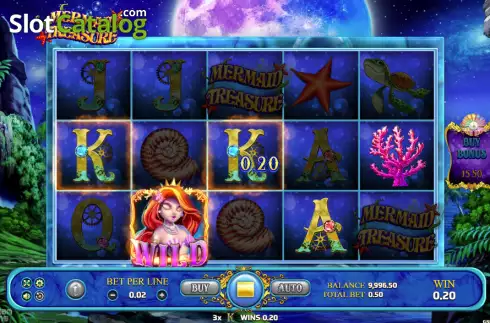 Скрин3. Mermaid Treasure (Eurasian Gaming) слот