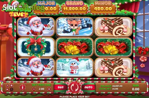 Скрин2. Christmas Eve (Eurasian Gaming) слот