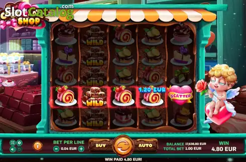 Скрин3. Chocolate Shop слот