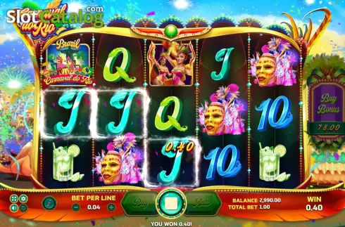 Скрин3. Carnaval do Rio (Eurasian Gaming) слот