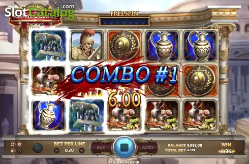 Скрин3. Roma Deluxe (Eurasian Gaming) слот