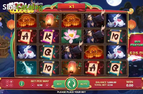 Скрин2. Moon Goddess (Eurasian Gaming) слот