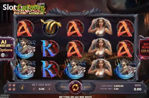 Скрин2. Cursed Deluxe AI слот