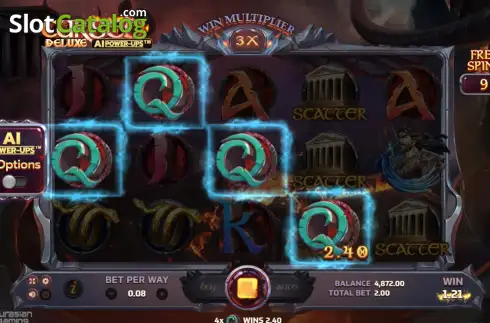 Скрин3. Cursed Deluxe AI слот