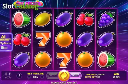 Скрин2. Hot Fruits AI слот