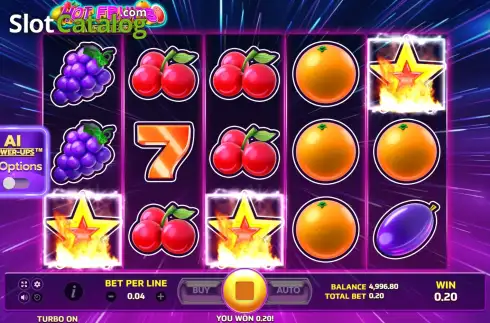 Скрин3. Hot Fruits AI слот