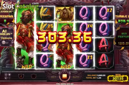 Скрин3. King of Ghosts AI слот