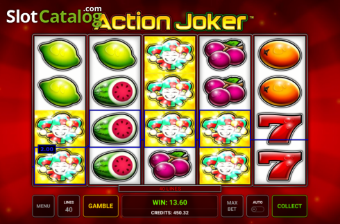 Скрин3. Action Joker слот