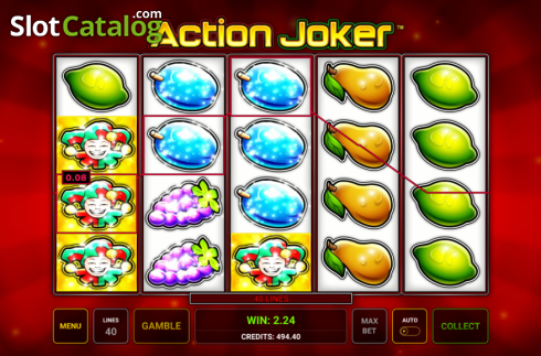 Скрин4. Action Joker слот