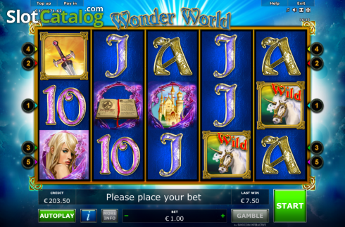 Скрин2. Wonder World Jackpot Edition слот