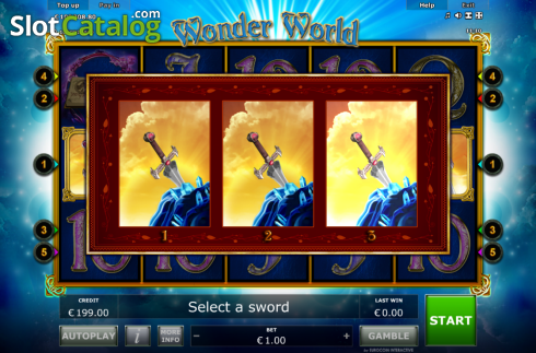 Скрин3. Wonder World Jackpot Edition слот