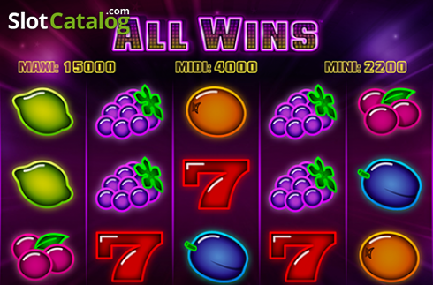 Скрин2. All Wins слот