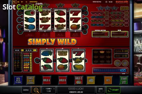 Скрин4. Simply Wild (Eurocoin Interactive) слот