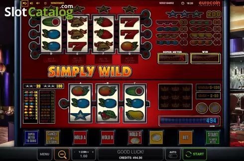 Скрин5. Simply Wild (Eurocoin Interactive) слот