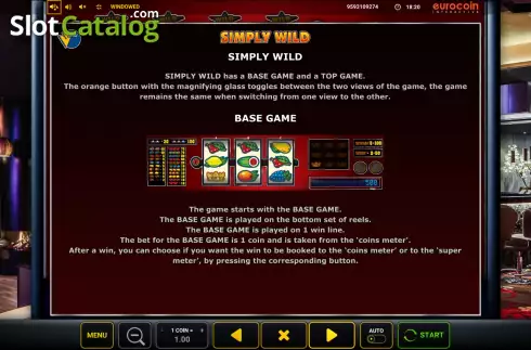 Скрин7. Simply Wild (Eurocoin Interactive) слот