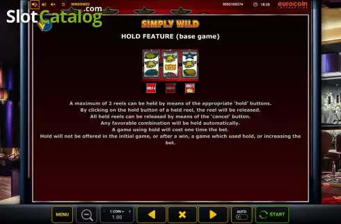 Скрин8. Simply Wild (Eurocoin Interactive) слот