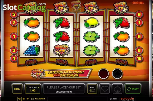 Скрин2. Hold it Casino слот